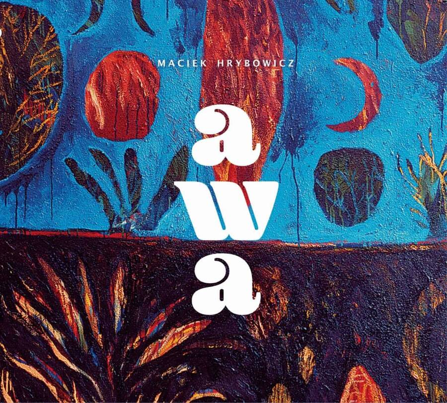 AWA album cover — painting ‘Sensualité au Végétal’ by Bogdan Korczowski